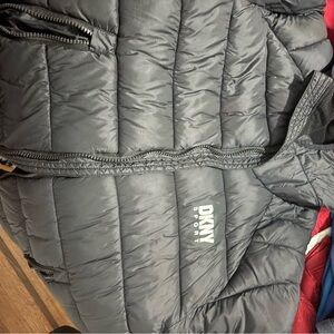 DKNY Sport Charcoal Puffer Jacket